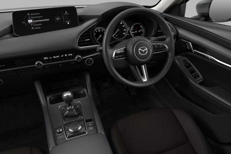 Our best value leasing deal for the Mazda 3 2.0 e-Skyactiv X MHEV [186] Exclusive-Line 4dr