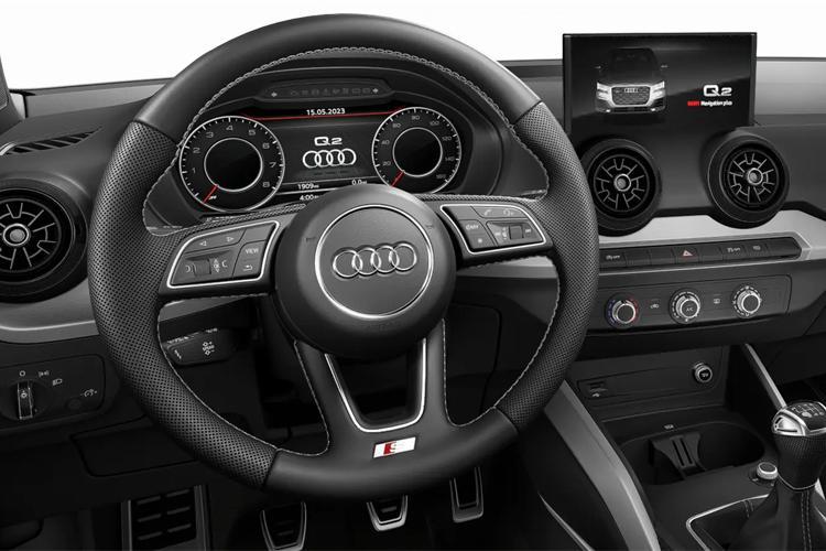 Our best value leasing deal for the Audi Q2 30 TFSI 116 Black Edition 5dr [Tech]