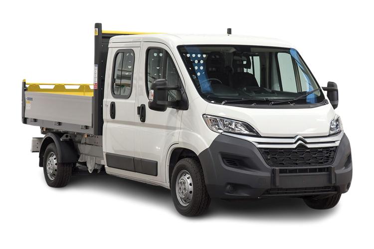 Our best value leasing deal for the Citroen Relay 2.2 BlueHDi Crew Cab Dropside 140ps Enterprise Edn