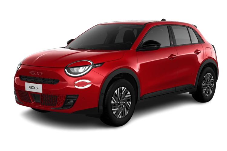 Our best value leasing deal for the Fiat 600 1.2 Hybrid 48V 5dr eDCT-6