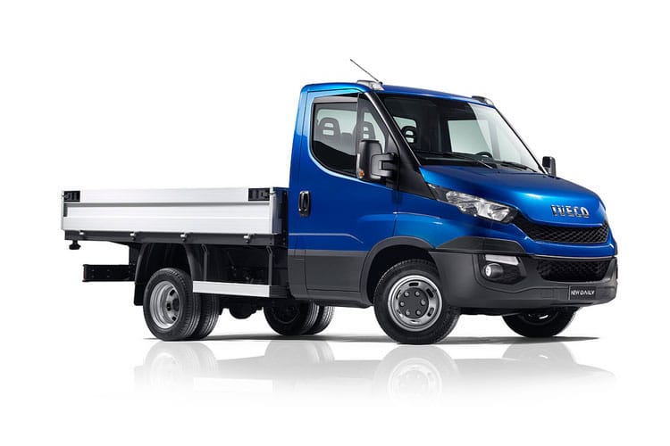 Our best value leasing deal for the Iveco Daily 3.0 Dropside 3750 WB Hi-Matic