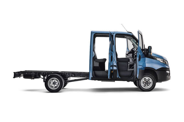 Our best value leasing deal for the Iveco Daily 3.0 Crew Cab Chassis 5100 WB