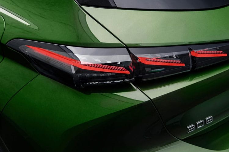 Green NCAP assessment of the Peugeot 308 1.2 PureTech 130 petrol FWD  automatic, 2022
