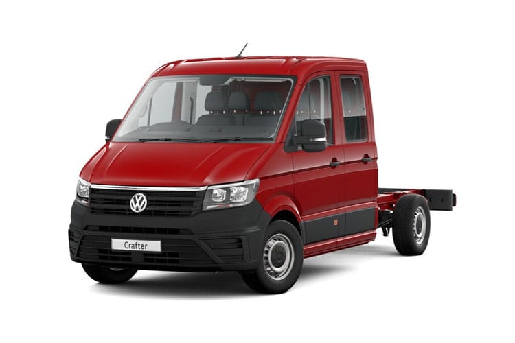 Our best value leasing deal for the Volkswagen Crafter 2.0 TDI 140PS Startline Double Cab Chassis Auto