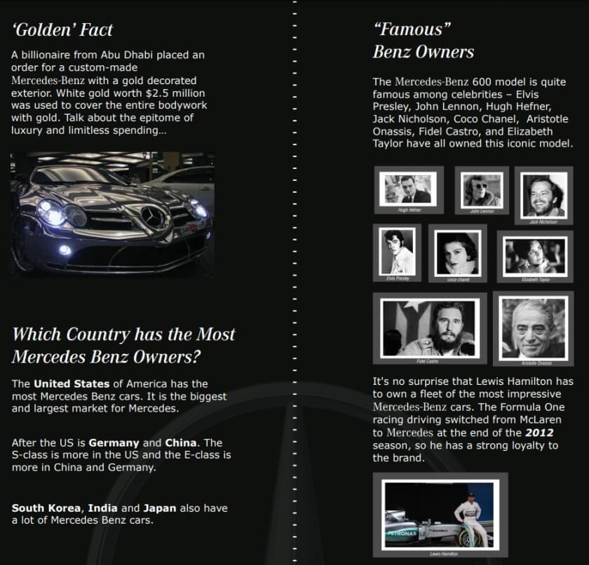 Mercedes Infographic