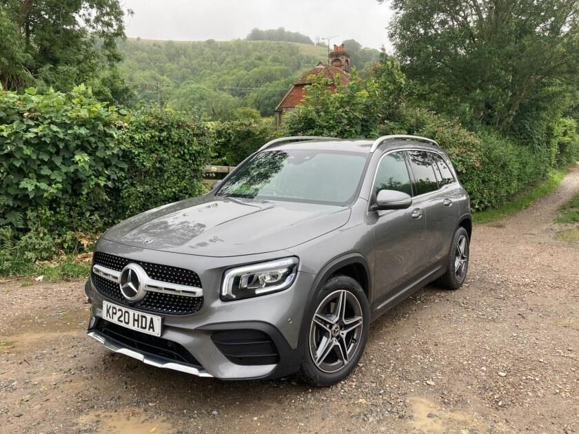 100 miles in the Mercedes GLB