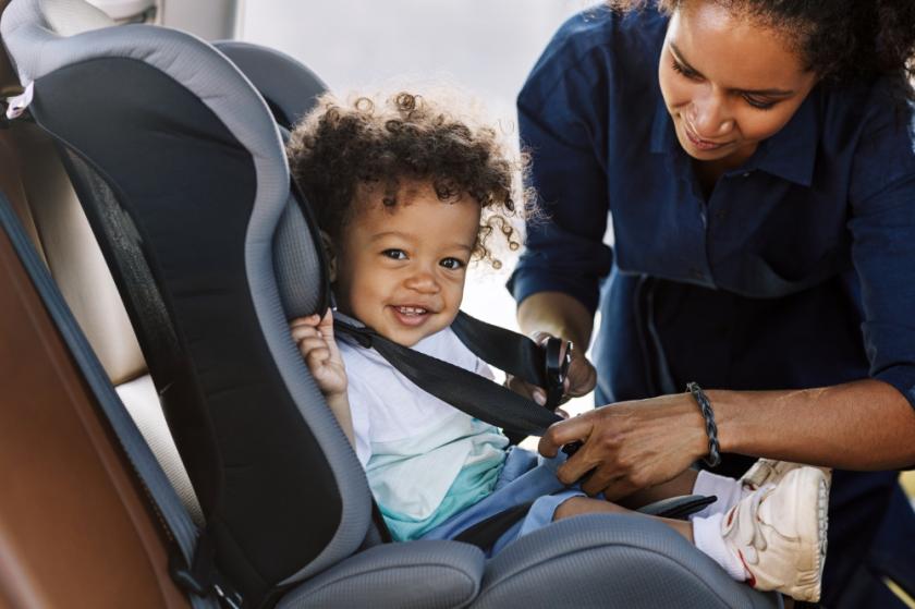 Baby In Car Seat