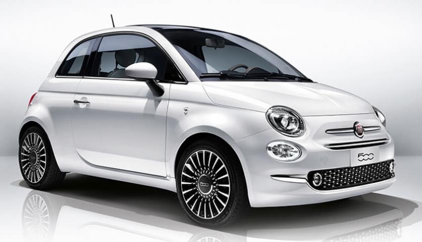 fiat 500 front angle 