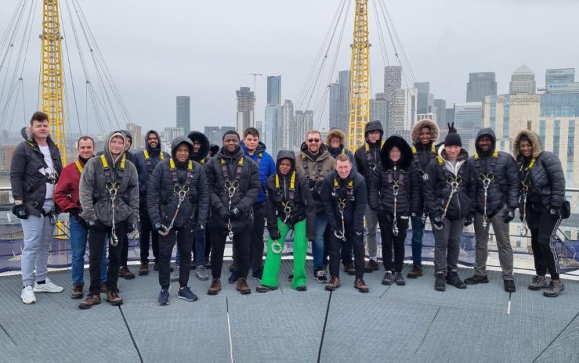 'Up At The O2' With Charlton Athletic Community Trust